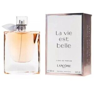 La Vie Est Belle By Lancome 3.4 oz L'Eau De Parfum Spray Womens New & Sealed.